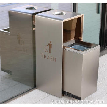 Multi-Compartment Trash Bins Sustainable Waste Bins Factory